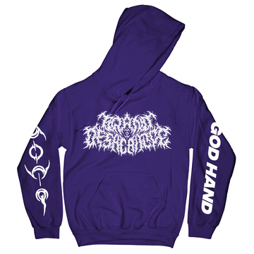 Brand Of Sacrifice - God Hand Purple Hoodie
