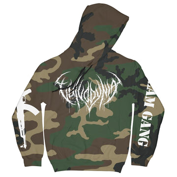 Vulvodynia - Slam Gang Camo Pullover Hoodie