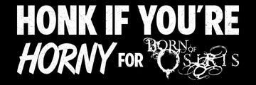 Born Of Osiris - Bumper Sticker