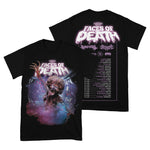 Rising Merch Faces Of Death Tour Tshirt Bundle (18/11/2022 Budapest, Hungary)