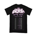 Rising Merch Faces Of Death Tour Tshirt Bundle (23/11/2022 Copenhagen, Denmark)