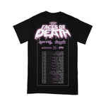Rising Merch Faces Of Death Tour Tshirt Bundle (12/11/2022 Karlsruhe, Germany)