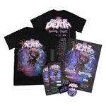 Rising Merch Faces Of Death Tour Tshirt Bundle (12/11/2022 Karlsruhe, Germany)