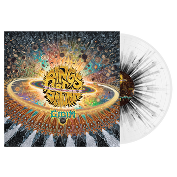 Rings Of Saturn - Gidim Black/White Splatter Vinyl