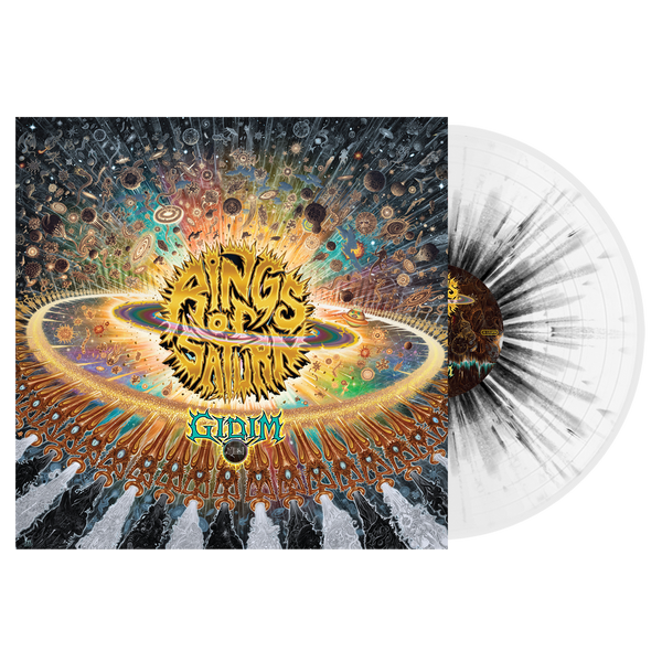 Rings Of Saturn - Gidim Black/White Splatter Vinyl