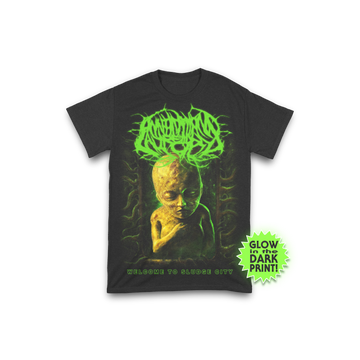 Annotations Of An Autopsy - Sludge City Shirt (Glow In The Dark)