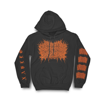 Xavleg - Orange Logo Hoodie