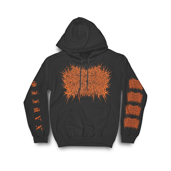 Xavleg - Orange Logo Hoodie