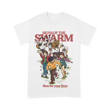 Signs Of The Swarm - Let's Run For Our Lives Shirt