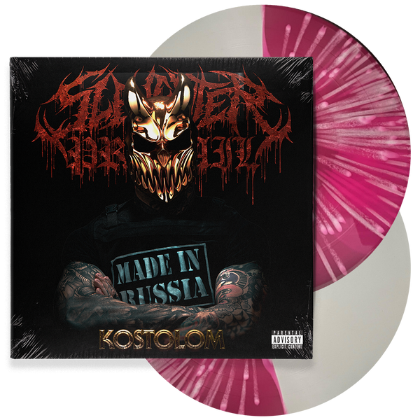 Slaughter To Prevail - Kostolom Half White/Half Pink