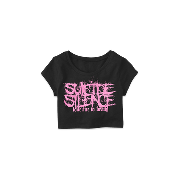 Suicide Silence - Logo Crop Top