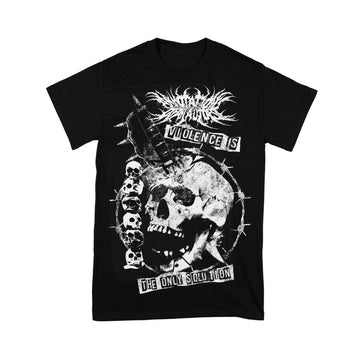 Annotations Of An Autopsy - Violence Is The Only Solution Shirt
