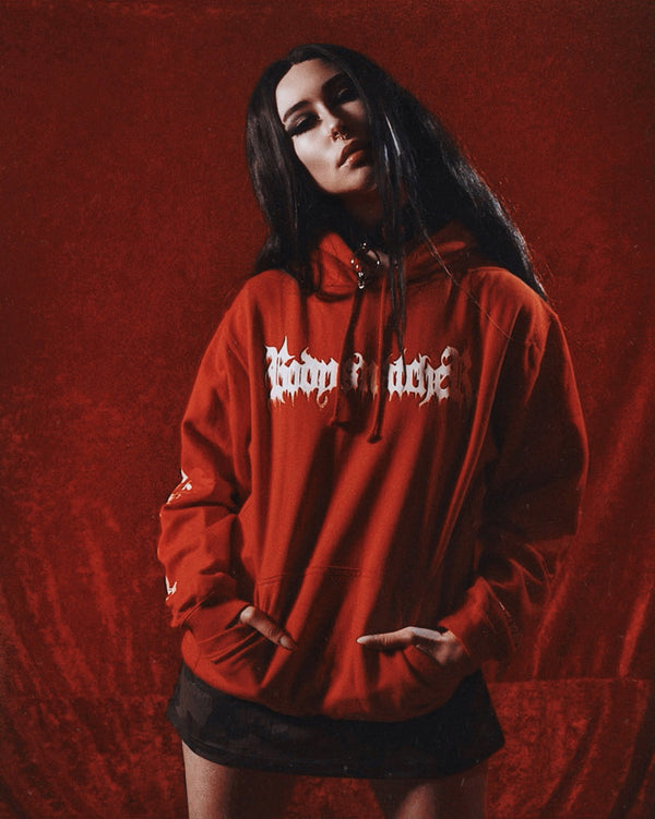 Bodysnatcher - Murder Music Red Hoodie