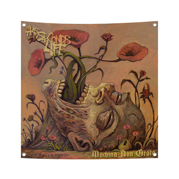 The Last Ten Seconds Of Life - Machina Non Grata Wall Flag